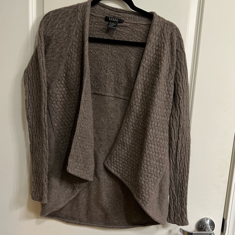Forte Cashmere Wool/Cashmere Sweater